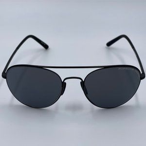 SOLD PORSCHE DESIGN P8606 - Grey Blue Aviator Sunglasses NWT